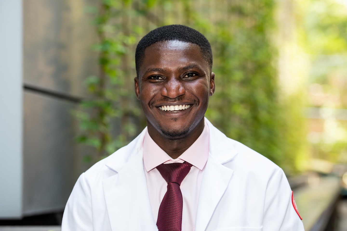 Kingsley Osei-Karikari, a first-year medical student.