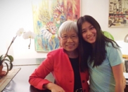 Dr. Hazel Szeto with her daughter, Emily. 