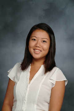 a woman smiling for a photo