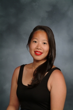 a woman smiling for a photo