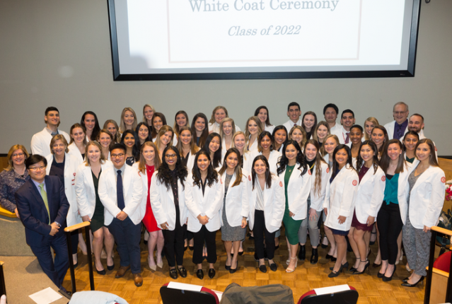 Physician Assistant class of 2022 group photo